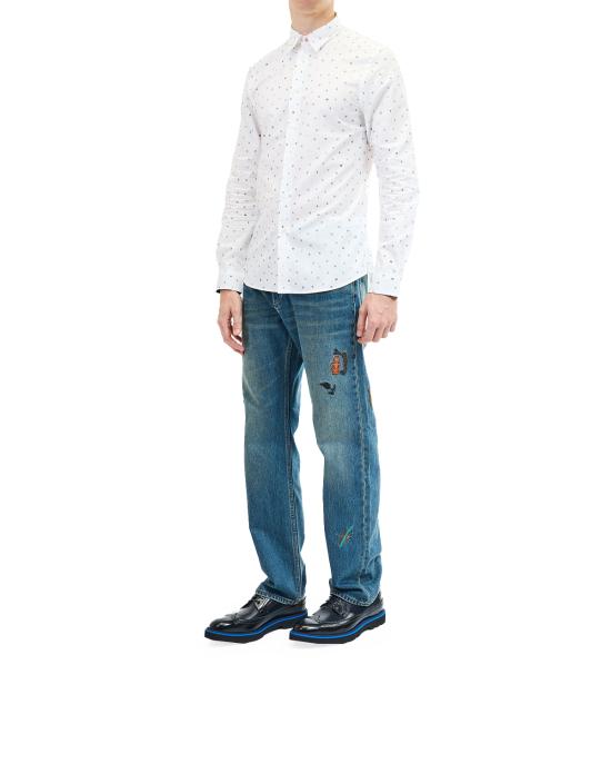 25FW PS 바이 폴스미스 긴팔 셔츠 M2R 149T T22414 01 BIANCO MULTI - PS BY PAUL SMITH