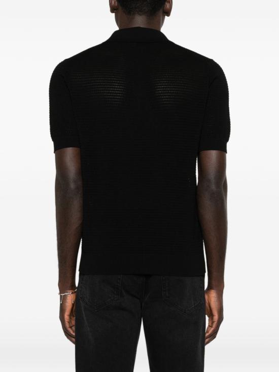 26SS 딸리아토레 폴로 티셔츠 FINLAY PWE2602NERO Black - TAGLIATORE