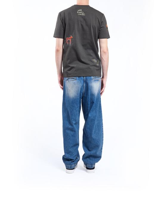 25FW 폴 스미스 반팔 티셔츠 M1R 919T TP5218 78 GRIGIO ANTRACITE - PAUL SMITH