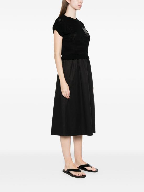 26SS 페세리코 미디 원피스 A82139F07 9312C05C Black - PESERICO