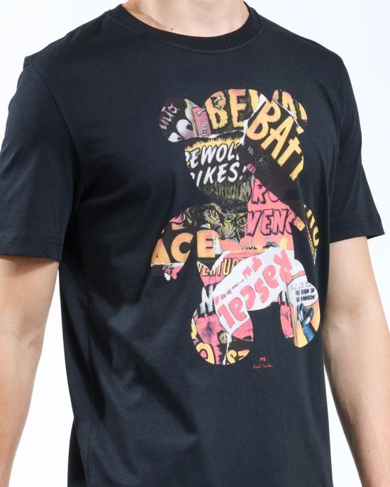 25FW PS 바이 폴스미스 반팔 티셔츠 M2R 011R TP5261 79 NERO - PS BY PAUL SMITH