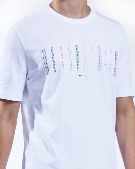 25FW PS 바이 폴스미스 반팔 티셔츠 M2R 220X TP5159 01 BIANCO - PS BY PAUL SMITH