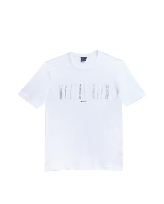 25FW PS 바이 폴스미스 반팔 티셔츠 M2R 220X TP5159 01 BIANCO