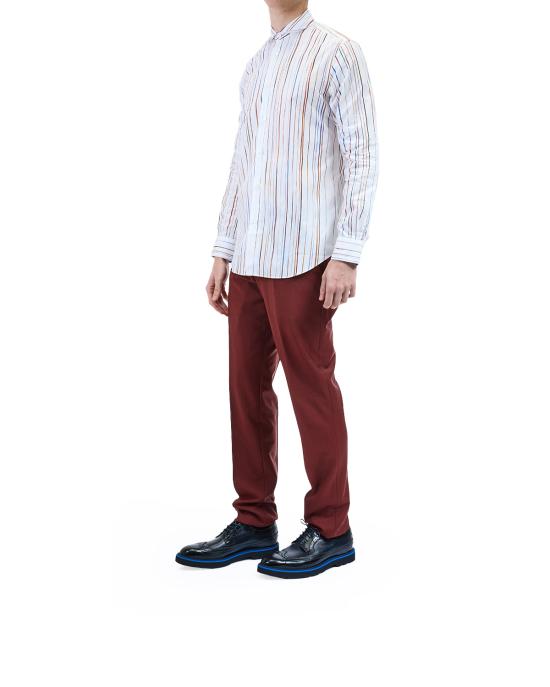 25FW 폴 스미스 긴팔 셔츠 M1R 901U T02733 BIANCO MULTI - PAUL SMITH