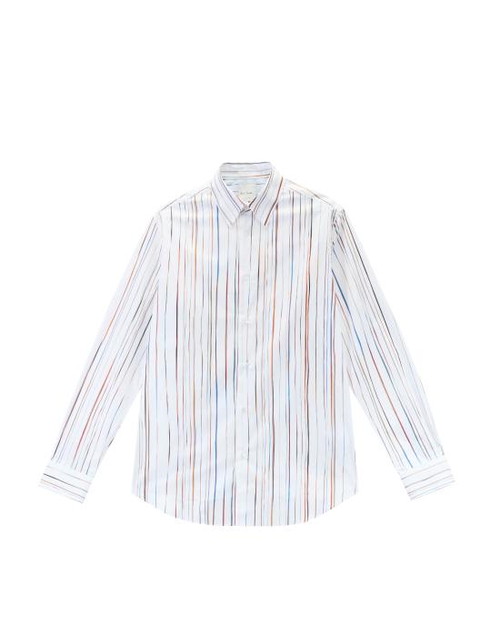 25FW 폴 스미스 긴팔 셔츠 M1R 901U T02733 BIANCO MULTI