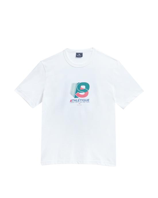 25FW PS 바이 폴스미스 반팔 티셔츠 M2R 220X TP5255 01 BIANCO