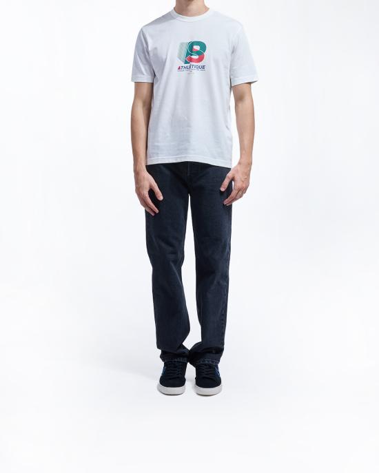 25FW PS 바이 폴스미스 반팔 티셔츠 M2R 220X TP5255 01 BIANCO - PS BY PAUL SMITH