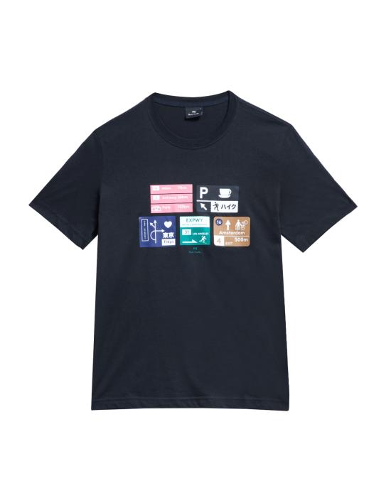 25FW PS 바이 폴스미스 반팔 티셔츠 M2R 011R TP5258 79 NERO