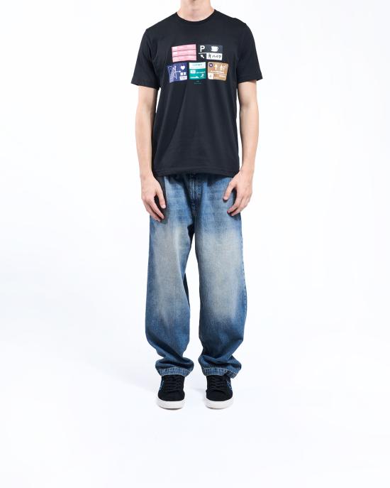 25FW PS 바이 폴스미스 반팔 티셔츠 M2R 011R TP5258 79 NERO - PS BY PAUL SMITH