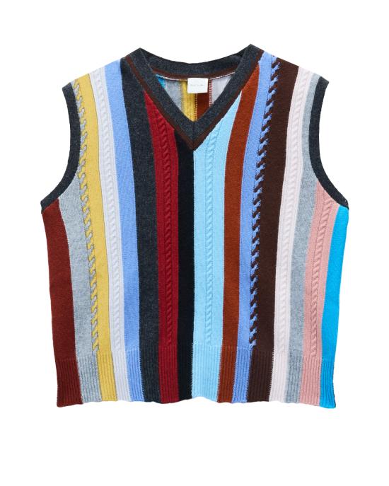 25FW 폴 스미스 스웨터 W1R 637N T11183 92 MULTICOLOR