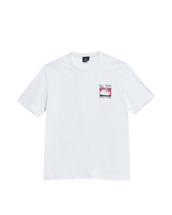 25FW PS 바이 폴스미스 반팔 티셔츠 M2R 220X TP5249 02 BIANCO