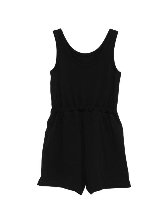 26SS [키즈] 모스키노 점프수트 HDT00K LAA5160100 Black - MOSCHINO