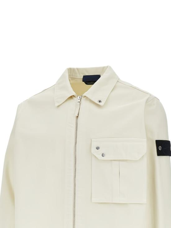 26SS 스톤 아일랜드 긴팔 셔츠 L1S141200002S0J24 V0093 White - STONE ISLAND