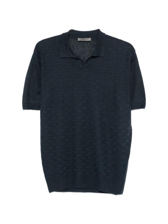 26SS 꼬르넬리아니 폴로 티셔츠 27M5702725135 005 Blu