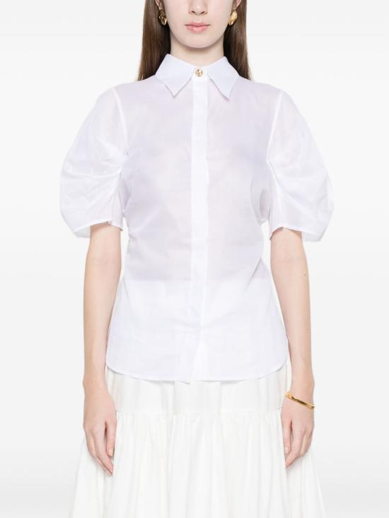 26SS 엘리자베타프랜치 셔츠 CA11961E2 100 White - ELISABETTA FRANCHI