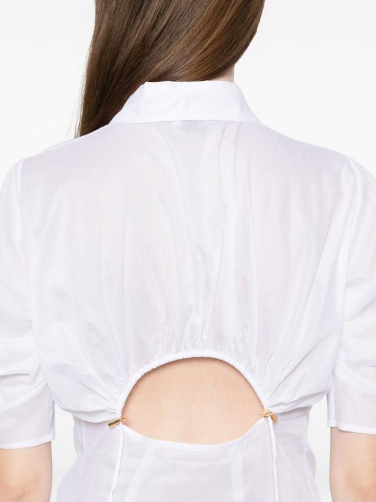 26SS 엘리자베타프랜치 셔츠 CA11961E2 100 White - ELISABETTA FRANCHI