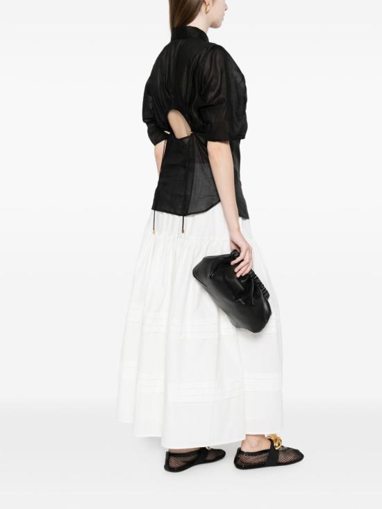 26SS 엘리자베타프랜치 셔츠 CA11961E2 110 Black - ELISABETTA FRANCHI