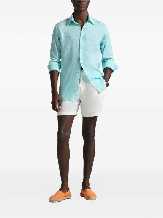 26SS 폴로 랄프로렌 긴팔 셔츠 710966294 509 Clear Blue - POLO RALPH LAUREN