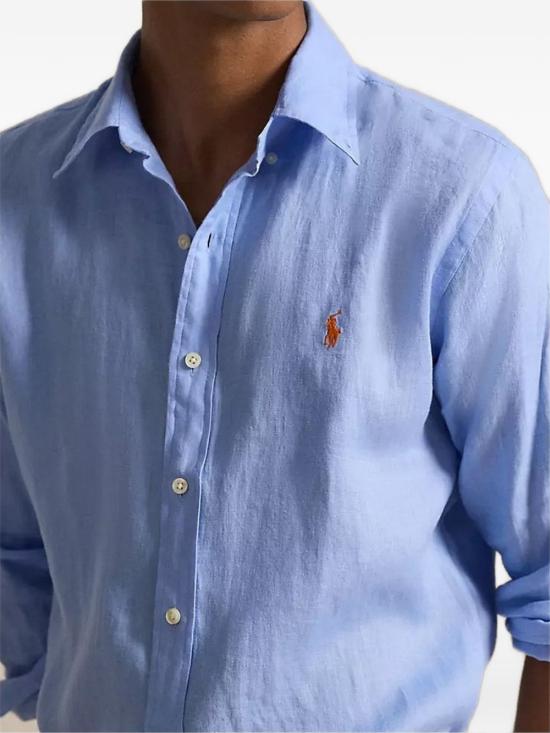 26SS 폴로 랄프로렌 긴팔 셔츠 710966294 509 Clear Blue - POLO RALPH LAUREN