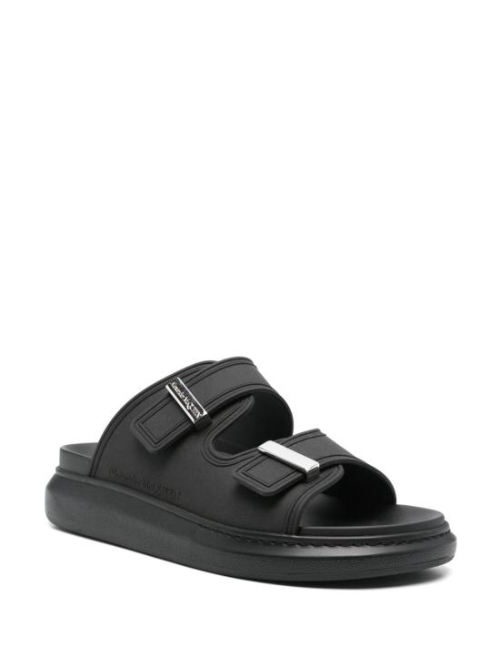 26SS 알렉산더 맥퀸 샌들 663563W4Z51 1081 Black - ALEXANDER MCQUEEN