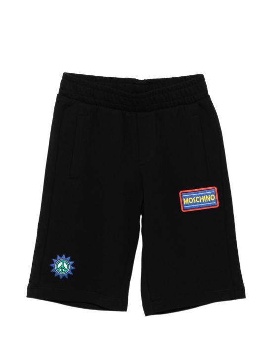 26SS [키즈] 모스키노 트레이닝 웨어 HUG00U LCA1980359 White - MOSCHINO