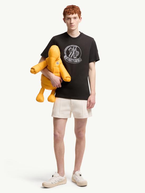 26SS 몽클레어 반팔 티셔츠 L10918C0003589AUG 999 Black - MONCLER