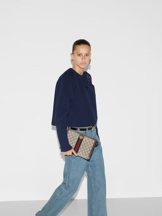 26SS 구찌 클러치/파우치 76024396IWT 8745 Beige - GUCCI