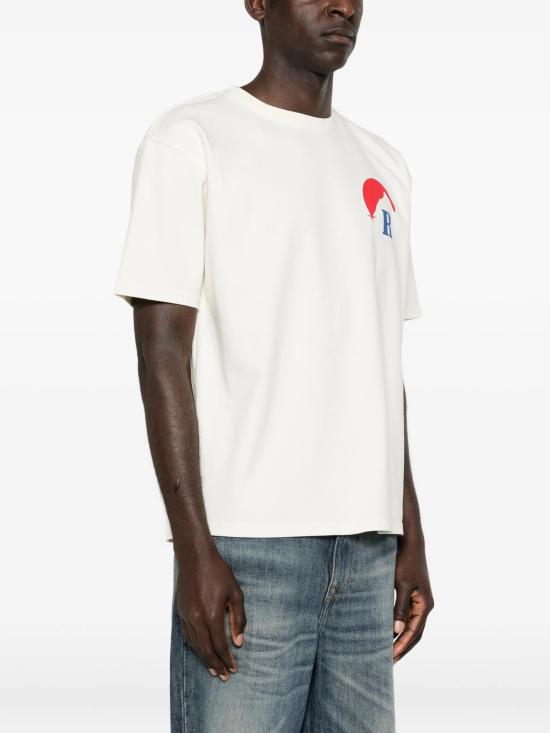 26SS 루드 반팔 티셔츠 RHPS26TT18012 6010WHITE White - RHUDE