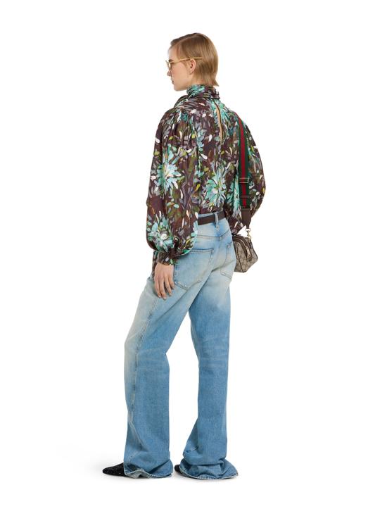 26SS 구찌 데님 팬츠 852212XDDDA 4011 Blue - GUCCI