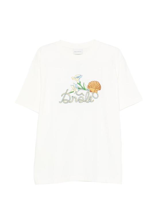 26SS 드롤드무슈 반팔 티셔츠 KTS303CO248 OW White