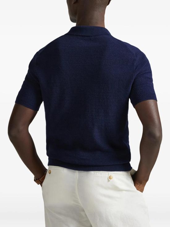 26SS 폴로 랄프로렌 폴로 티셔츠 710B13891 004 Blue - POLO RALPH LAUREN