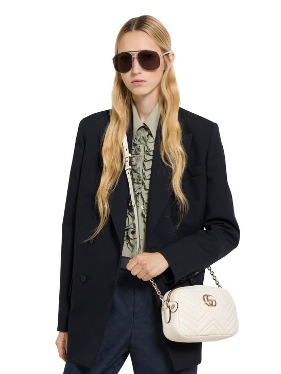 26SS 구찌 숄더백 855273AAFXD 9050 White - GUCCI