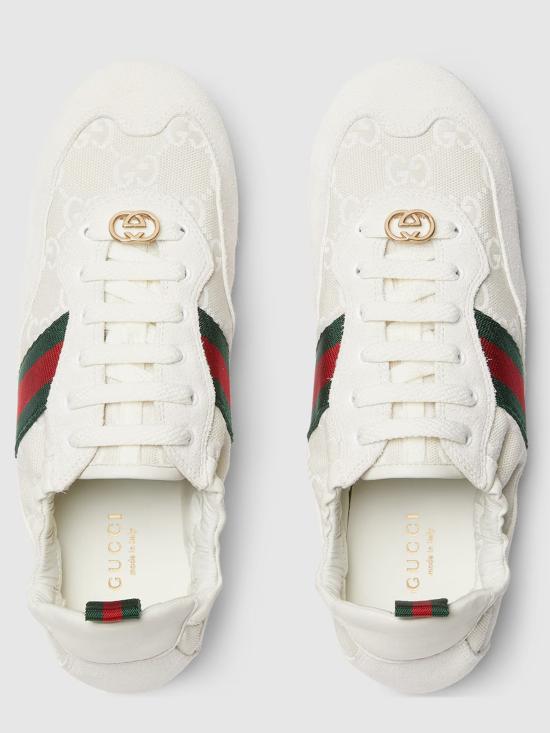 26SS 구찌 쉬프트 스니커즈 857963AAF2F 9163 White - GUCCI