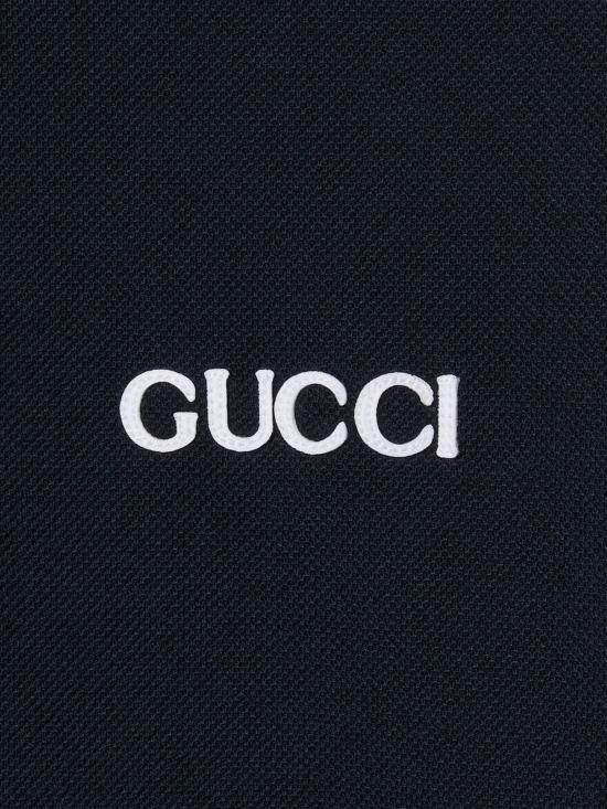 26SS 구찌 폴로 티셔츠 806250XJHH6 4003 Blue - GUCCI