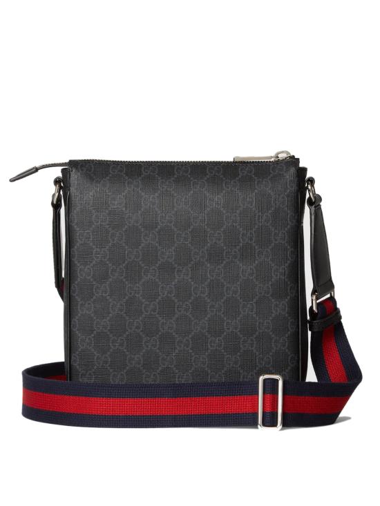 26SS 구찌 GG 수프림 크로스백 792082FADJA 1042 Black - GUCCI