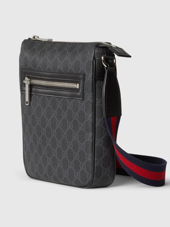 26SS 구찌 GG 수프림 크로스백 792082FADJA 1042 Black - GUCCI