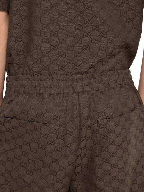 26SS 구찌 숏팬츠 810782ZAM7G 2063 Brown - GUCCI