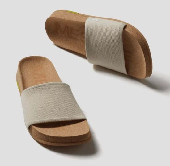  Message 뮬/슬리퍼 메시지 멀렌 클래식 슬라이드 샌들 크렘 브륄레 - OTHER BRANDS