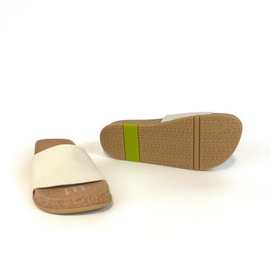  Message 뮬/슬리퍼 메시지 멀렌 클래식 슬라이드 샌들 크렘 브륄레 - OTHER BRANDS