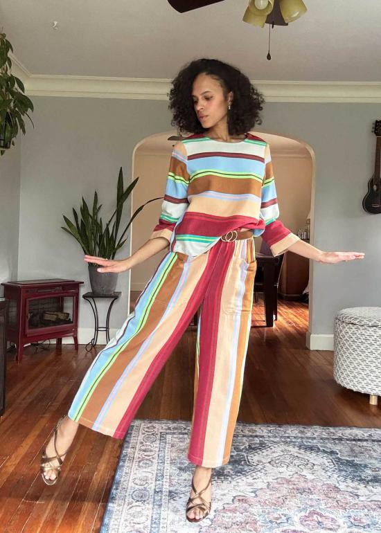  Ace & Jig 스트레이트 팬츠 에이스 & 지그 폴 팬트 메사