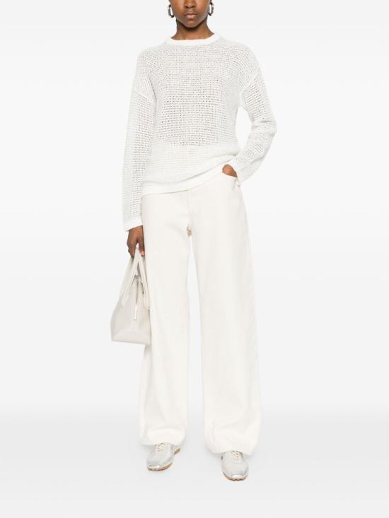 26SS 파비아나 필리피 스웨터 MAD276F534 M120VR1 White - FABIANA FILIPPI