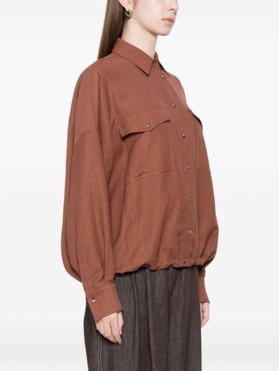 26SS 브루넬로 쿠치넬리 셔츠 MH126NE416 C4182 Red - BRUNELLO CUCINELLI