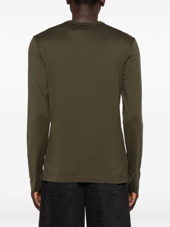 26SS 돌체앤가바나 반팔 티셔츠 G8PV0T FU7EQM4001 Brown - DOLCE & GABBANA