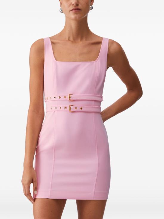 26SS 리우조 미디 원피스 CA6223 T2200P9634 Rosa tulip - LIU JO