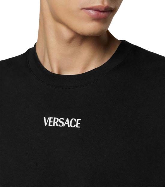 26SS 베르사체 반팔 티셔츠 10139441A164551B000 BLACK - VERSACE