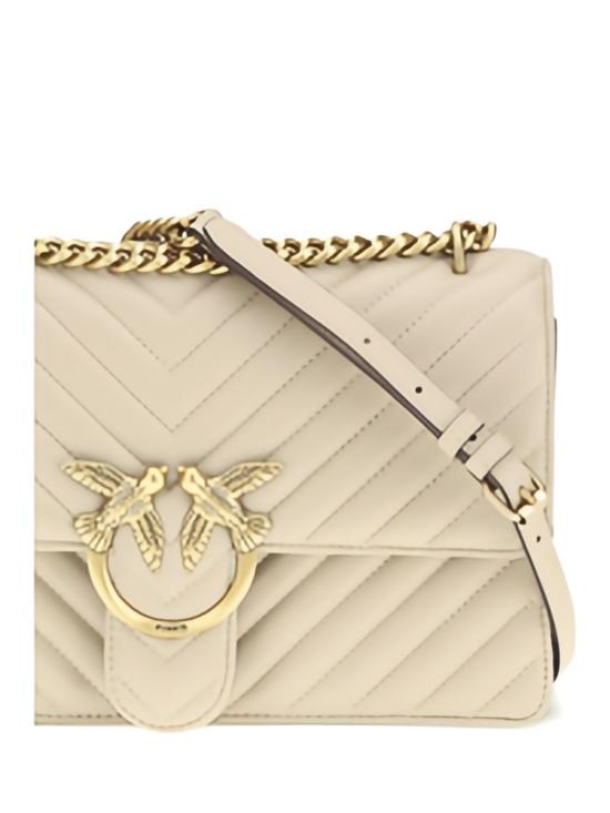 26SS 핑코 크로스백 100941 A0GKC50Q Beige grigio - PINKO