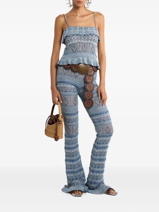 26SS 에트로 스트레이트 팬츠 WRKC0005 AV867S9800 Light Blue - ETRO