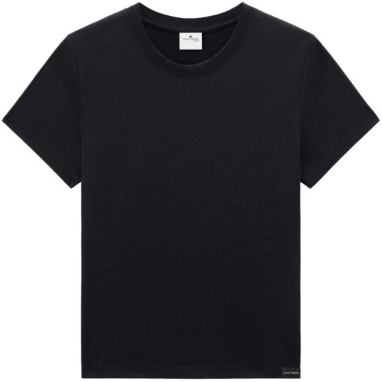 26SS 쿠레쥬 탑 124JTS008JS01079999 BLACK