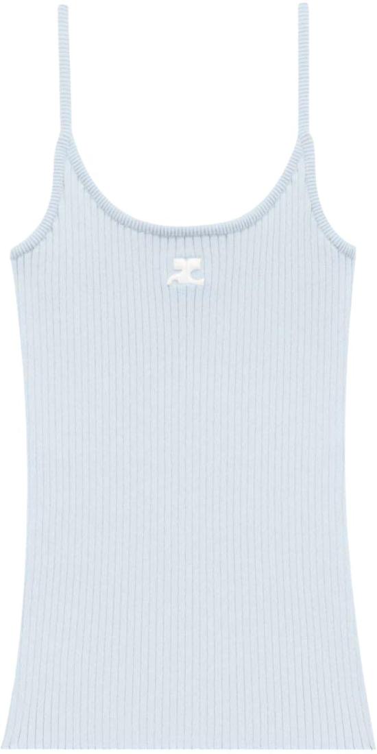 26SS 쿠레쥬 민소매 티셔츠 PERMDE012FI00017005 BLUE