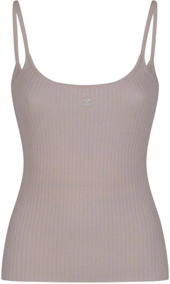 26SS 쿠레쥬 민소매 티셔츠 PERMDE012FI00015009 PINK